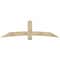 Ekena Millwork Bellingham Rough Sawn Timber Gable Bracket, Douglas Fir, 84"W x 24"H x 6"D x 6"F, 7/12 Pitch GBW084X24X0606BEL00RDF - alternate 1